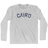 Cairo Vintage City Adult Cotton Long Sleeve T-shirt by Ultras