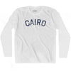 Cairo Vintage City Adult Cotton Long Sleeve T-shirt by Ultras