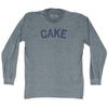 Cake Adult Tri-Blend Long Sleeve T-shirt by Tribe Lacrosse