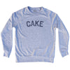 Cake Adult Tri-Blend Sweatshirt by Tribe Lacrosse