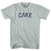 Cake Adult Tri-Blend T-shirt by Tribe Lacrosse