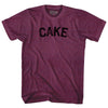 Cake Adult Tri-Blend T-shirt by Tribe Lacrosse