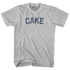 Cake Adult Cotton T-shirt by Tribe Lacrosse