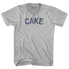 Cake Adult Cotton V-neck T-shirt by Tribe Lacrosse