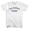 California Sober Womens Cotton Junior Cut T-Shirt by Tribe Lacrosse