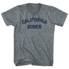 California Sober Tri-Blend V-neck Womens Junior Cut T-shirt by Tribe Lacrosse