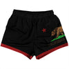 California US State Flag Womens & Girls Sport Shorts End Made In USA by Tribe Lacrosse