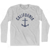 California State Anchor Home Cotton Adult Long Sleeve T-shirt by Ultras