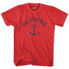 California State Anchor Home Tri-Blend Adult T-shirt by Ultras