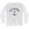 California State Anchor Home Cotton Adult Long Sleeve T-shirt by Ultras