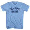 Camping Shirt Adult Tri-Blend T-shirt by Tribe Lacrosse