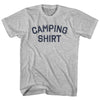 Camping Shirt Youth Cotton T-shirt by Tribe Lacrosse