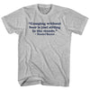 Camping Without Beer Is Just Sitting In The Woods. Daniel Boone Quote Tees Womens Cotton Junior Cut T-Shirt by Tribe Lacrosse