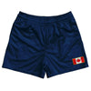 Canada Country Heritage Flag Rugby Shorts Made In USA by Rugby Shorts