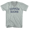 Canada Sucks Adult Tri-Blend V-neck T-shirt by Tribe Lacrosse