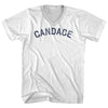 Candace Adult Cotton V-neck T-shirt by Tribe Lacrosse