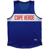 Cape Verde Country Finish Line Athletic Sport Tank Top Made In USA by Ultras
