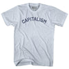 Capitalism Adult Tri-Blend T-shirt by Tribe Lacrosse