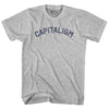 Capitalism Adult Cotton T-shirt by Tribe Lacrosse