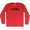 Carbs Adult Tri-Blend Long Sleeve T-shirt by Tribe Lacrosse