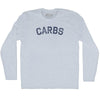 Carbs Adult Tri-Blend Long Sleeve T-shirt by Tribe Lacrosse