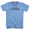 Carbs Adult Tri-Blend V-neck T-shirt by Tribe Lacrosse