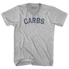 Carbs Adult Cotton V-neck T-shirt by Tribe Lacrosse