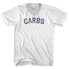 Carbs Adult Tri-Blend V-neck T-shirt by Tribe Lacrosse