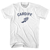 Cardiff Running Track Winged Foot-Adult Cotton T-shirt by Tribe Lacrosse