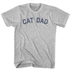 Cat Dad Womens Cotton Junior Cut T-Shirt by Tribe Lacrosse