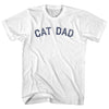 Cat Dad Womens Cotton Junior Cut T-Shirt by Tribe Lacrosse
