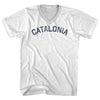 Catalonia Adult Cotton V-neck T-shirt by Tribe Lacrosse