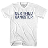 Certified Gangster Womens Cotton Junior Cut T-Shirt by Tribe Lacrosse