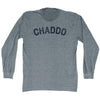 Chaddo Adult Tri-Blend Long Sleeve T-shirt by Tribe Lacrosse