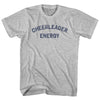 Cheerleader Energy Womens Cotton Junior Cut T-Shirt by Tribe Lacrosse
