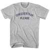 Cheesesteak Please Adult Cotton T-shirt by Tribe Lacrosse