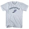 Chesterfield Running Track Winged Foot Adult Tri-Blend T-shirt by Tribe Lacrosse