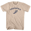 Chesterfield Running Track Winged Foot Adult Cotton T-shirt by Tribe Lacrosse