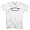 Chicago Cracker Thin Crust Womens Cotton Junior Cut T-Shirt by Tribe Lacrosse