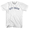 City Suck Womens Cotton Junior Cut T-Shirt by Tribe Lacrosse
