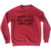 Clear Eyes Full Hearts Can't Lose Adult Tri-Blend Sweatshirt