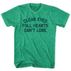 Clear Eyes Full Hearts Can't Lose Adult Tri-Blend T-shirt