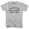 Clear Eyes Full Hearts Can't Lose Adult Cotton T-shirt