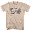Clear Eyes Full Hearts Can't Lose Adult Cotton T-shirt