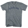 Cleveland Womens Tri-Blend Junior Cut T-Shirt by Tribe Lacrosse