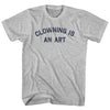Clowning Is An Art Womens Cotton Junior Cut T-Shirt by Tribe Lacrosse