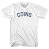 Coins Womens Cotton Junior Cut T-Shirt by Tribe Lacrosse