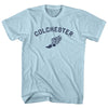 Colchester Running Track Winged Foot Adult Cotton T-shirt by Tribe Lacrosse