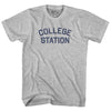 College Station Womens Cotton Junior Cut T-Shirt by Tribe Lacrosse