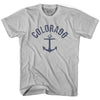 Colorado State Anchor Home Cotton Adult T-shirt by Ultras